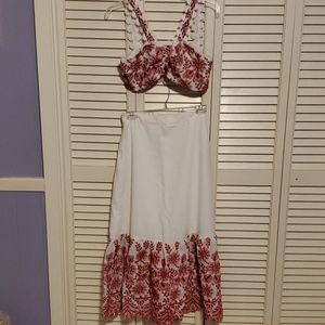 Two piece sundress set